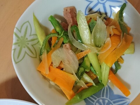 アスパラの炒め物